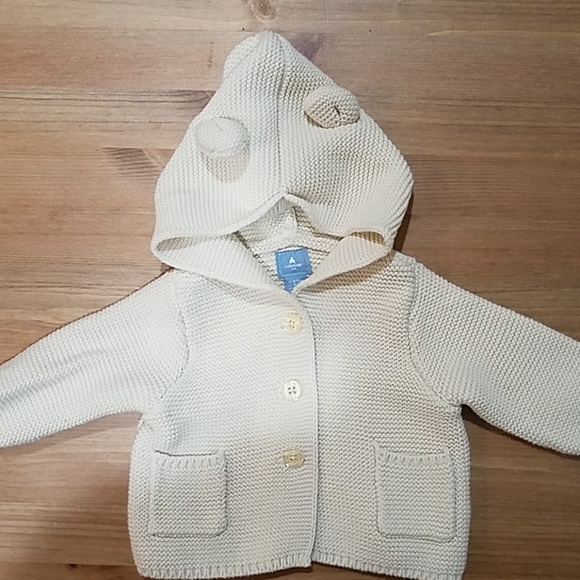 gap baby cardigan with ears
